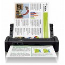 Epson WorkForce DS-360W Wi-Fi Portable Sheet-fed Document Scanner - Scan Speed 25 ppm - Resolution 600x600 dpi
