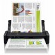 Epson WorkForce DS-360W Wi-Fi Portable Sheet-fed Document Scanner - Scan Speed 25 ppm - Resolution 600x600 dpi