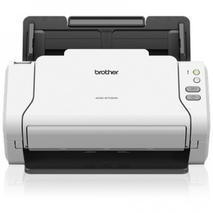 Brother ADS-2700W Wireless Document Scanner - Speed 35ppm - Resolution 600x600dpi