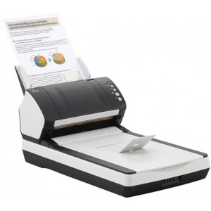 Ricoh Fujitsu fi-7240 Flatbed Image Scanner - Speed 40ppm - Resolution 600dpi - ADF 80 sheets